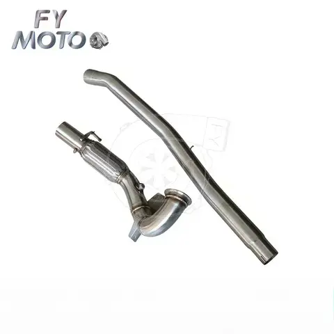 Wholesale Exhaust Downpipe for Golf GTI V*W MK7 R 3" 2.0L EA888 TSI / AU A3 S3 8V