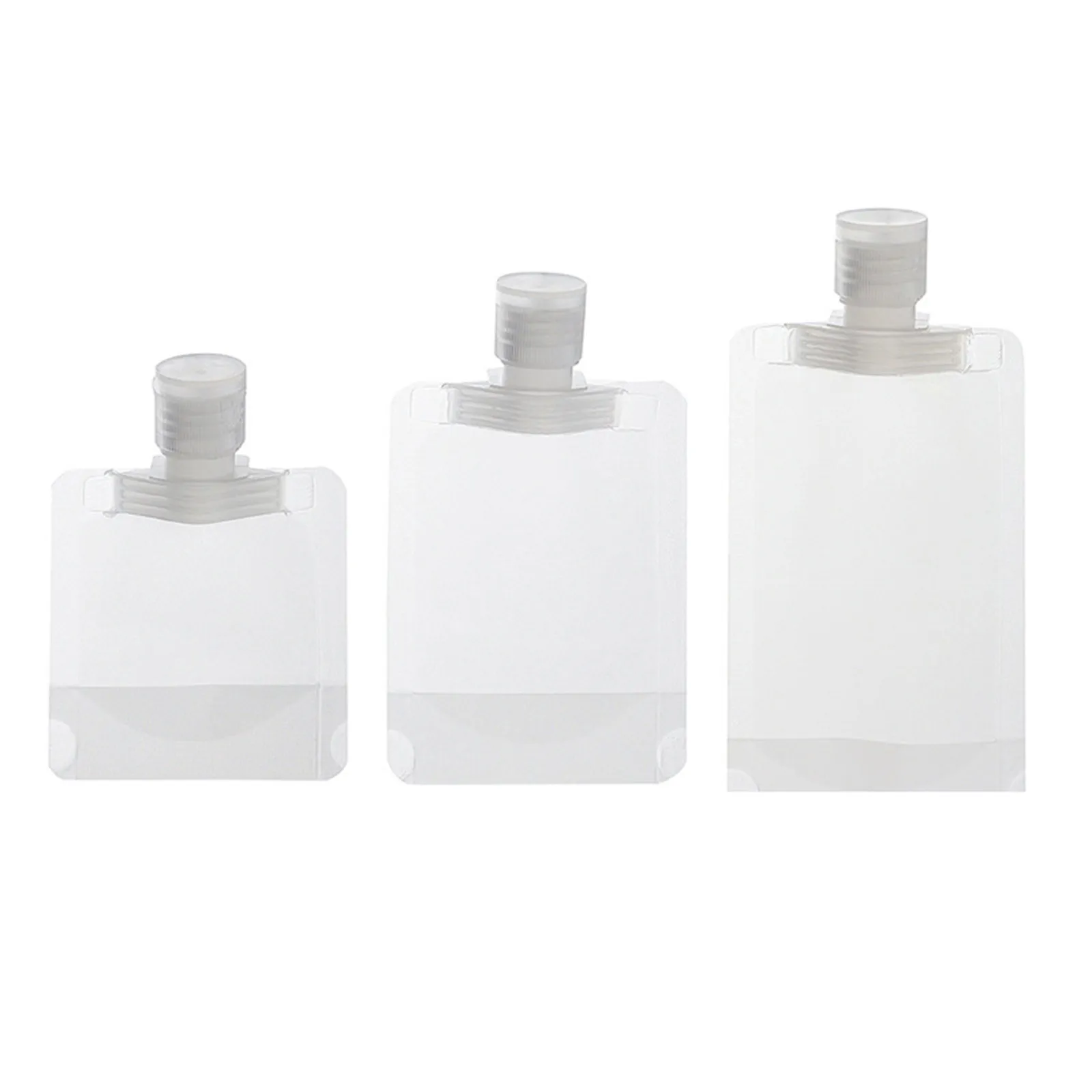 

10pcs 30/50/100ml Thickened Travel Subpackage Cosmetic Lotion Shower Gel Shampoo Portable Facial Cleanser Storage Organizer