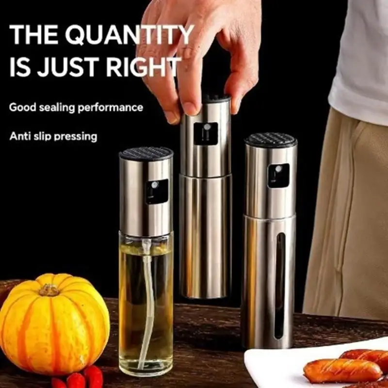 Spray Spray Olive Oil Gasket Glass Inox Sprayer Vinegar Oleo Seasoning Kitchen For Cooking Supplies
