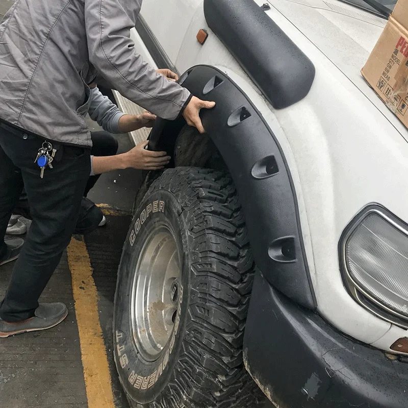 ABS Wheel Arch Fender Flare For Offroad Design Compatible With Over 100 Car Models Including Land Cruiser LC80