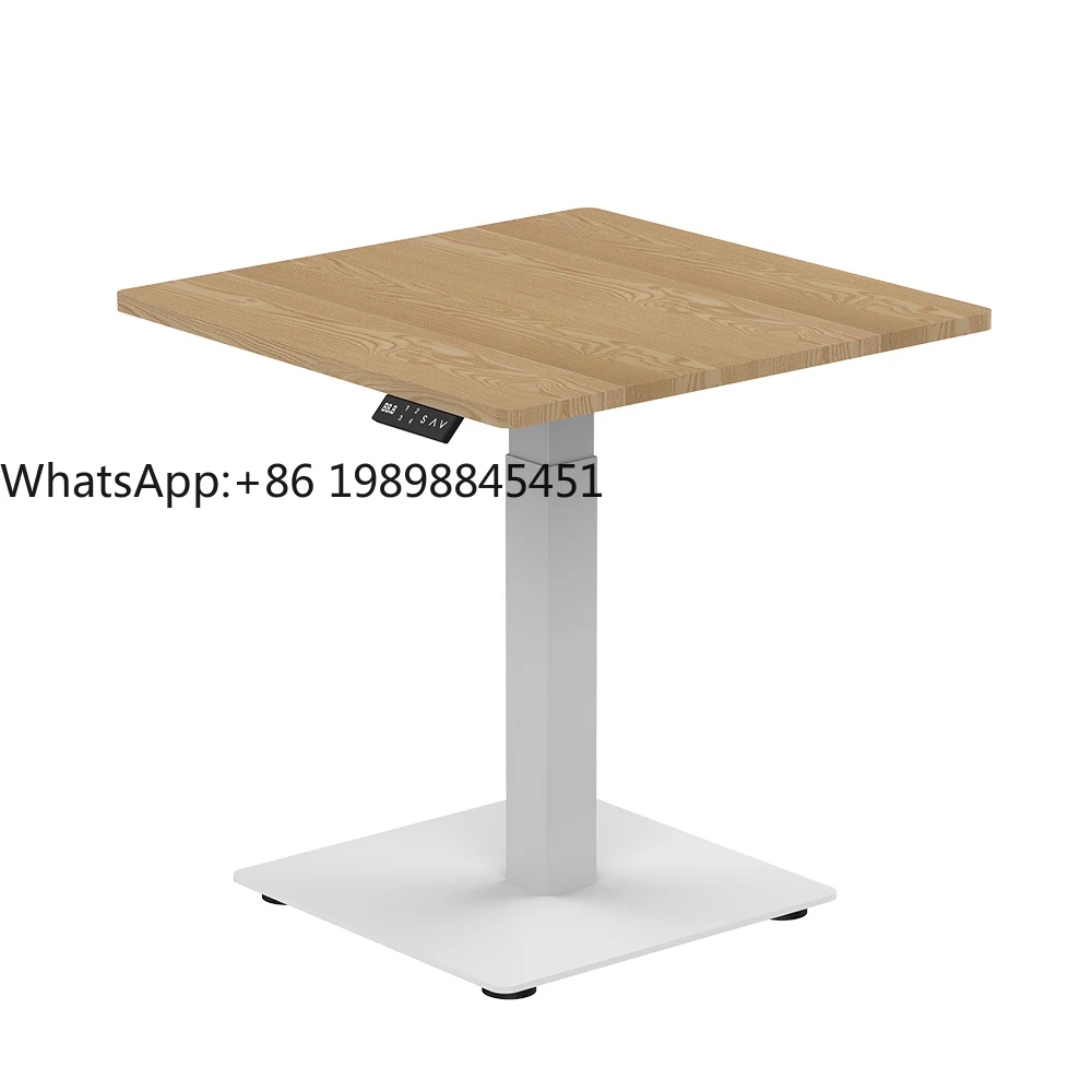 جديد بمحركات ثلاثة أقسام ساحة الوقوف محرك واحد الكهربائية الذكية الدائمة مكتب قابل للتعديل الإطار مكتب الوقوف #1