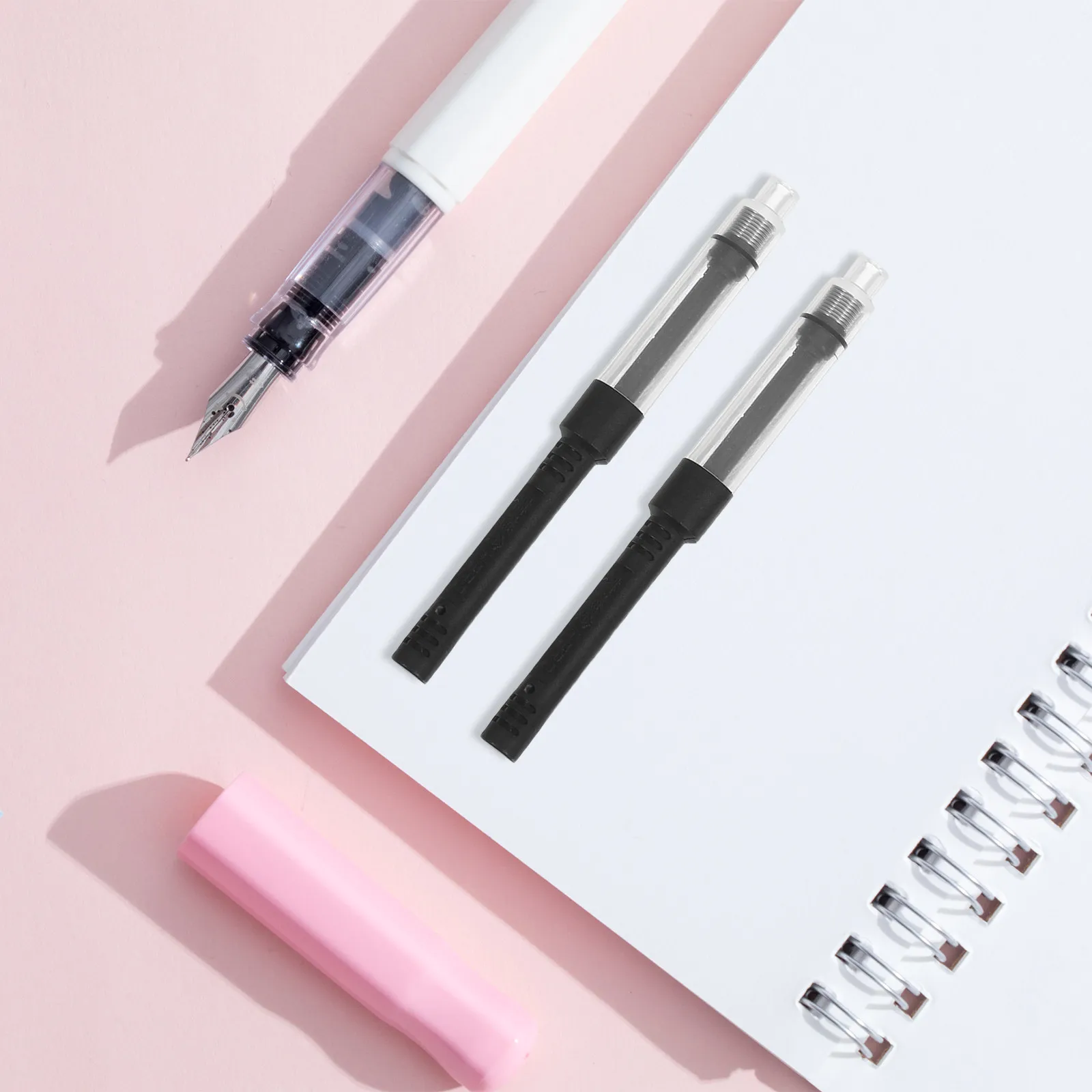 

20Pcs Refillable Fountain Pen Ink Converter Universal Compatibility Sleek Compact Design Quick Easy Ink Refill Tool for Fountain