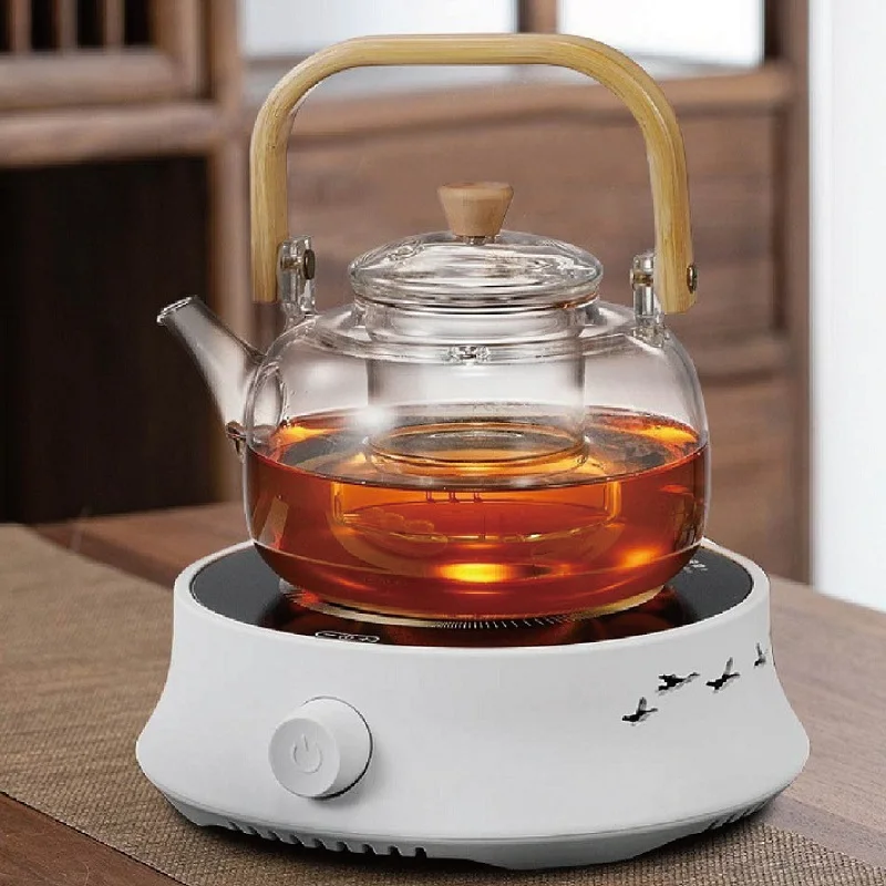 220V Mini Electric Stove Boiling Water Stove Household Tea Making Machine Multi-function Coffee Tea Heater Heating Stove 800W