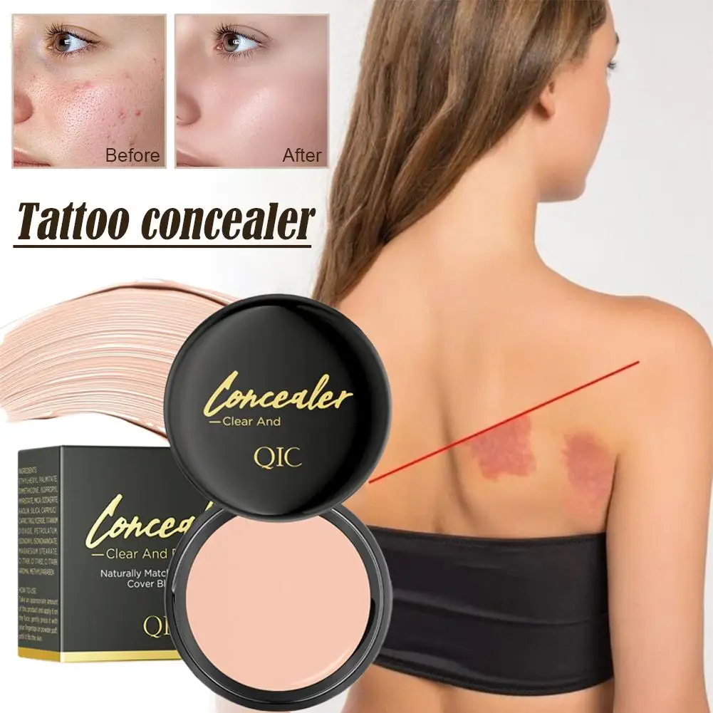 Full Coverage Concealer-waterproof,for Covers Skin and Concealer Tattoos,Regulates Makeup Tone,Face and Skin Blemishes Wrin U2O5
