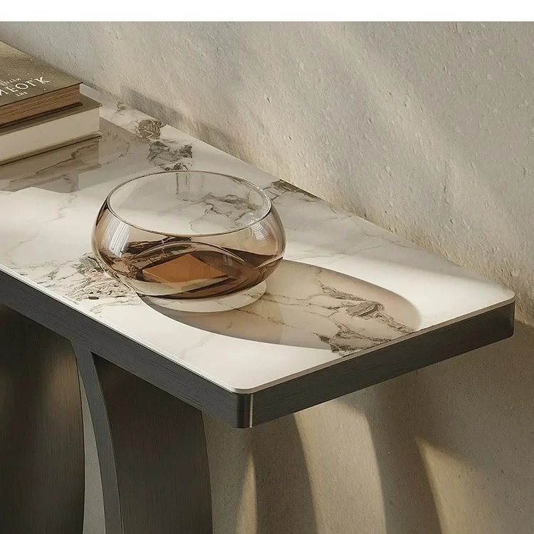 Entrance to the door Entrance table Household light luxury corridor aisle case end view