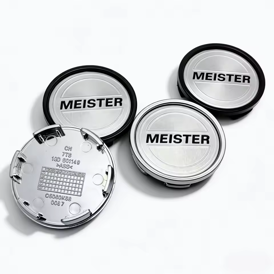 4x 58mm Meister Nabendeckel Radkappen Felgenkappen – Bild 4