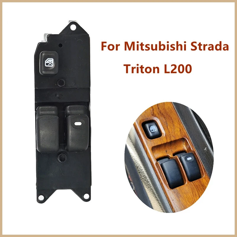 CW734687 Right Hand Drive Side For Mitsubishi Road Strada 2-door window lift switch 1997 and later