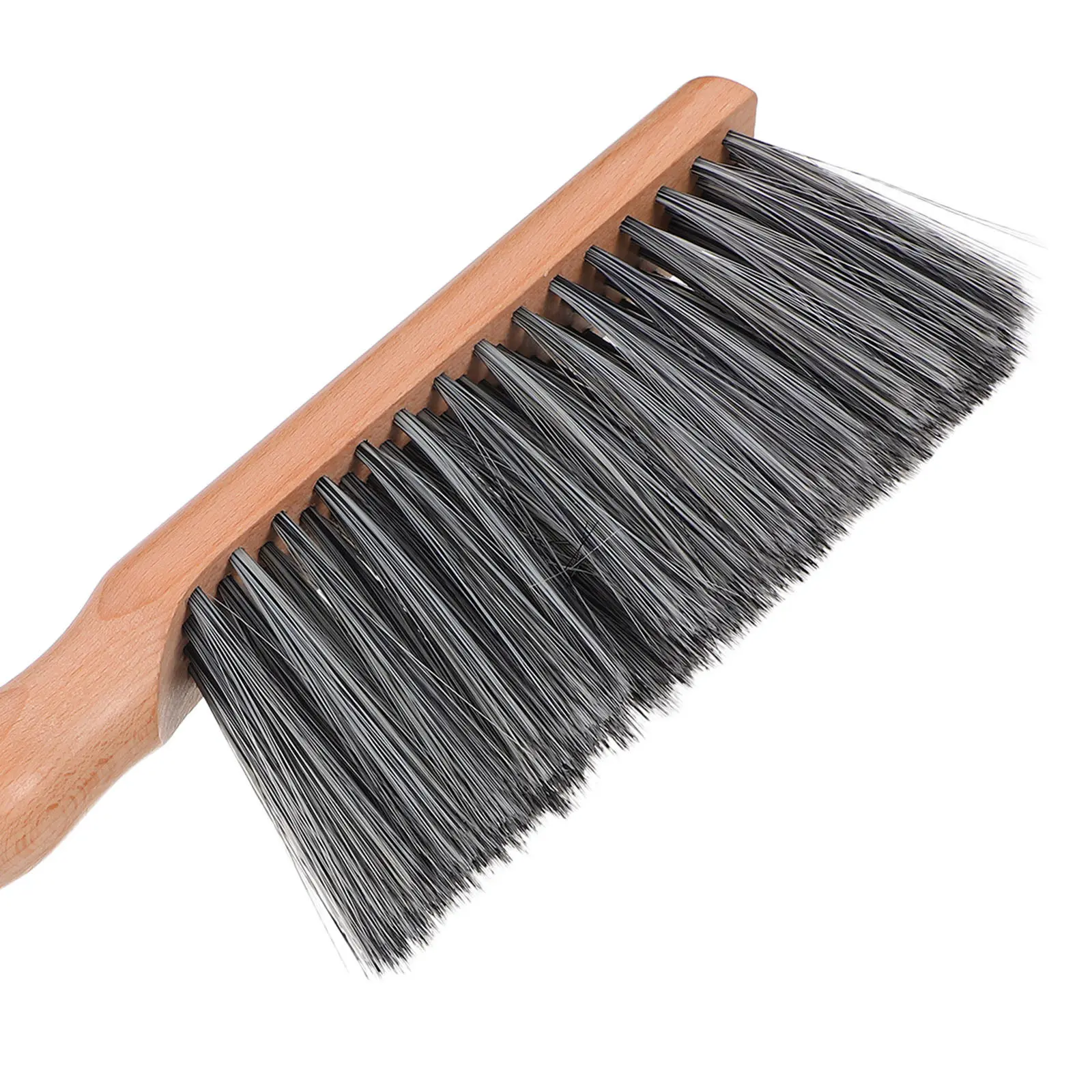 Soft Bristle Fireplace Cleaning Brush Ergonomic Handle Indoor Handheld Dust Broom Surface Cleaning Table Sofa Counter Brush