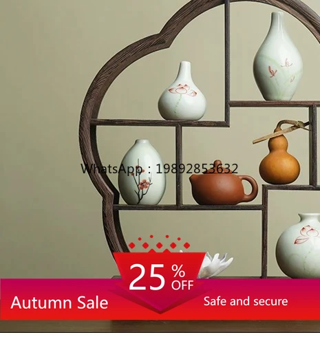 

Ceramic Vase Entrance Table Living Room Tea Room Cabinet Home Decoration Ornament
