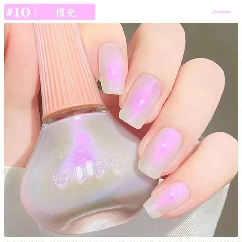 12ml เล็บน้ํามันเล็บ NO-bake Quick แห้งไม่ฉีกขาดขนาดเล็ก Glitter โปร่งใสสีแดงสีฟ้าสีเขียว Nude 45 สี