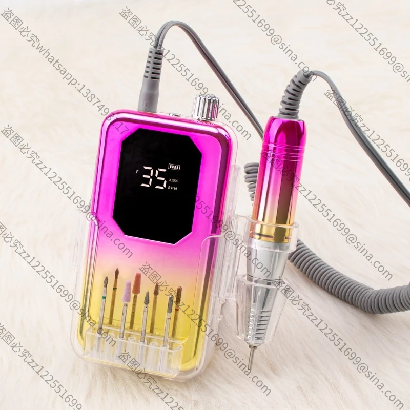Suitable for 35000 Rpm Portable Armor Remover Grinder Cross-border Hot-selling Electric Nail Grinder