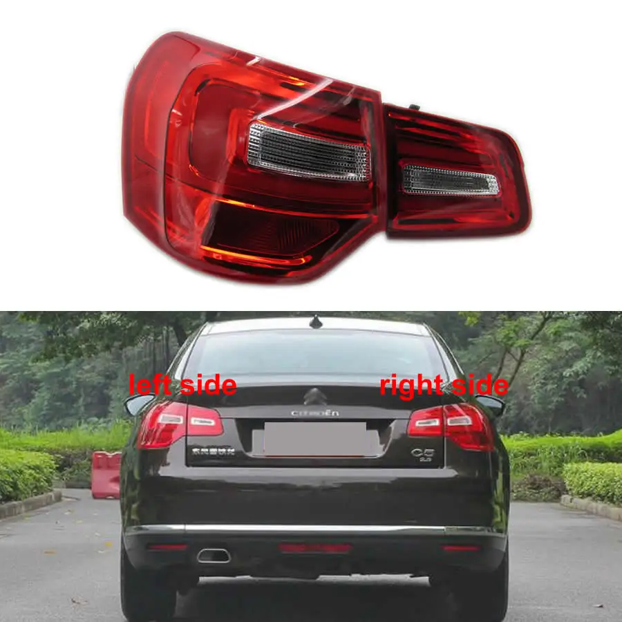 

For Dongfeng Citroen C5 2013 2014 2015 2016 Car Accessories Rear Tail Light Assembly Brake Taillight Stop Lights Parking Lamp