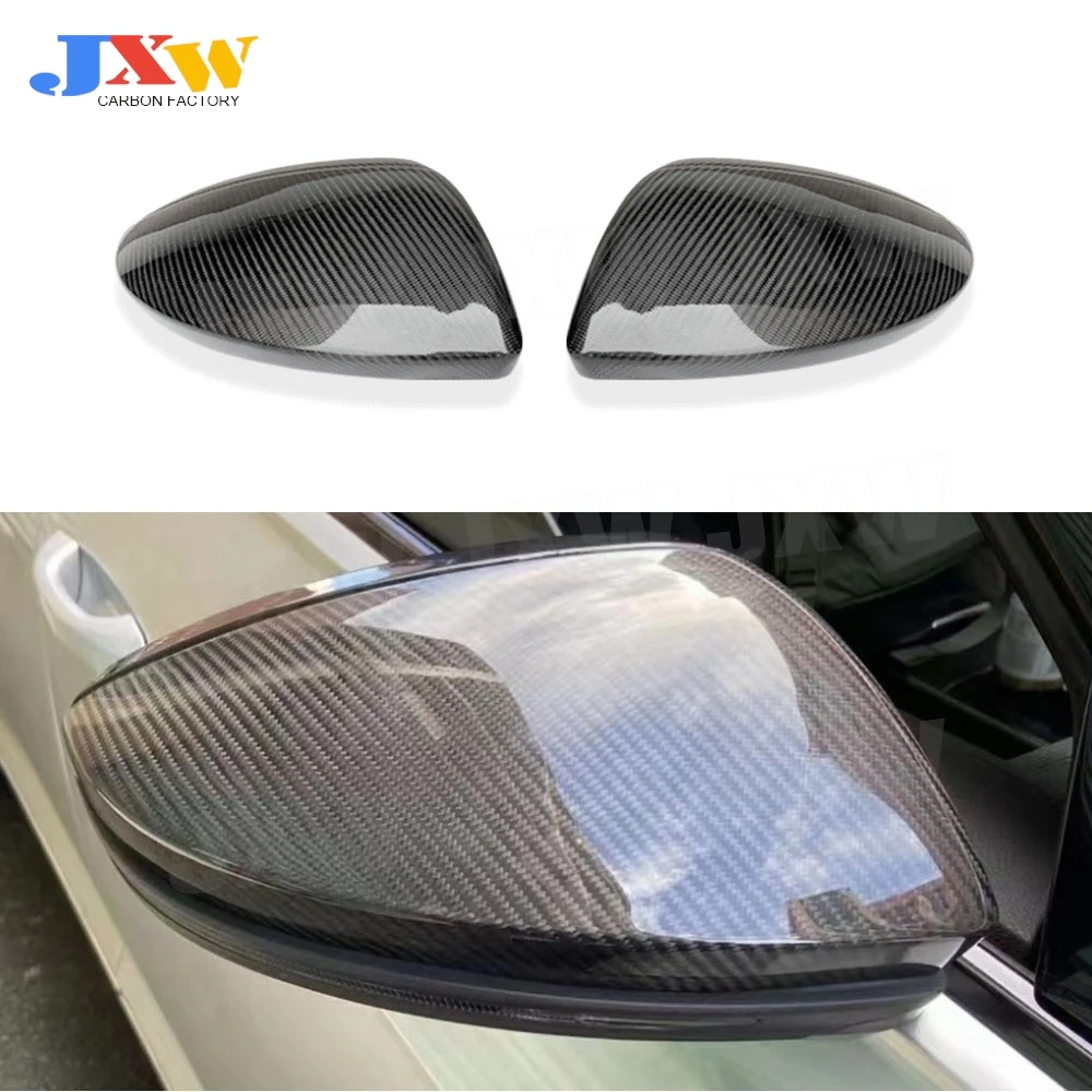 

Carbon Fiber Mirror Cover Decoration for Audi C8 A6 S6 A7 S7 A8 2019-2024 LHD With holes Side View Mirror Cover Body Kits