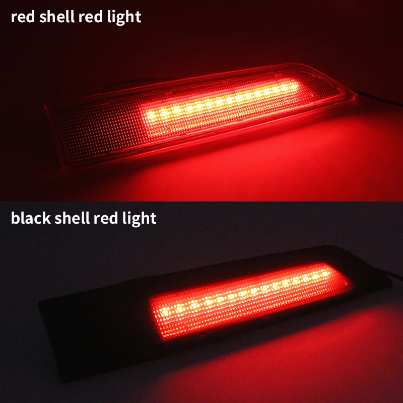 2 قطعة LED عالية جبل مصابيح الفرامل الثالثة إضافية الذيل وقف تحذير أضواء Canbus لفورد ترانزيت مخصص 2016-up اكسسوارات السيارات