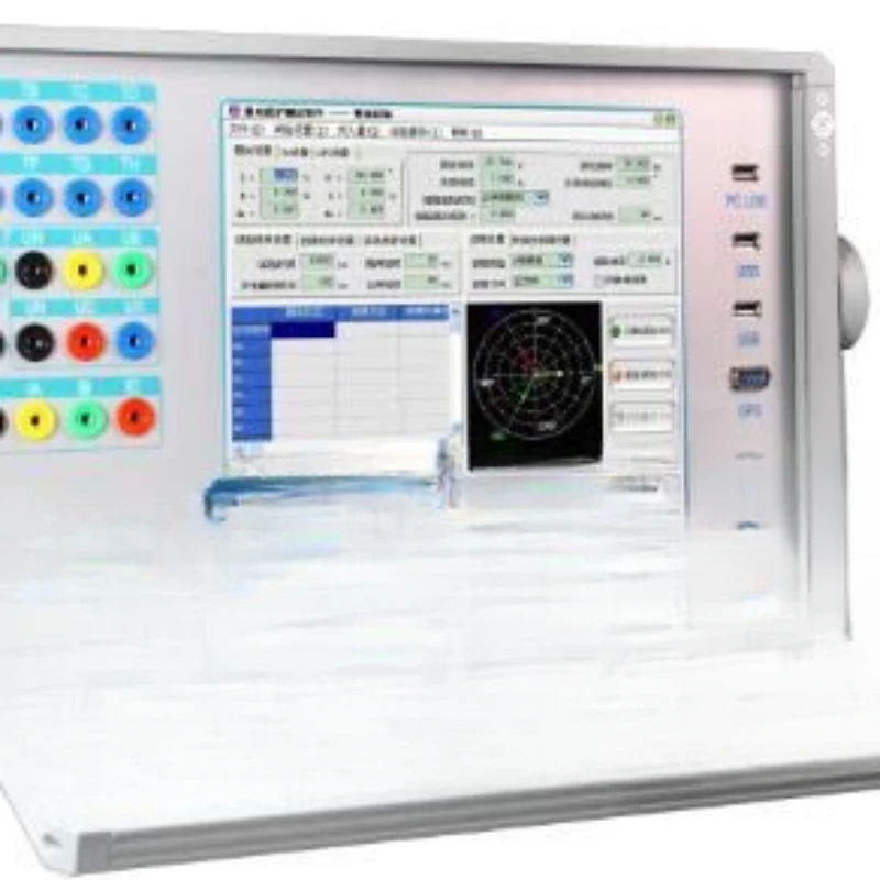 Six phase microcomputer relay protection tester, relay protection calibrator, 0.1 level relay protection high-precision model