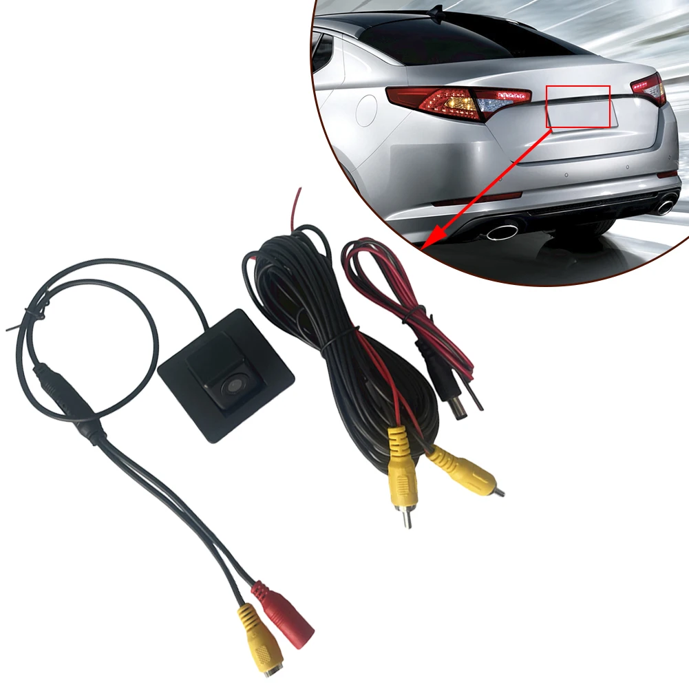 Parts Car Rear-view Camera Accurate Automatic Backup Easy To Use Foldable Non Deformation Driving Parts Car Rear-view