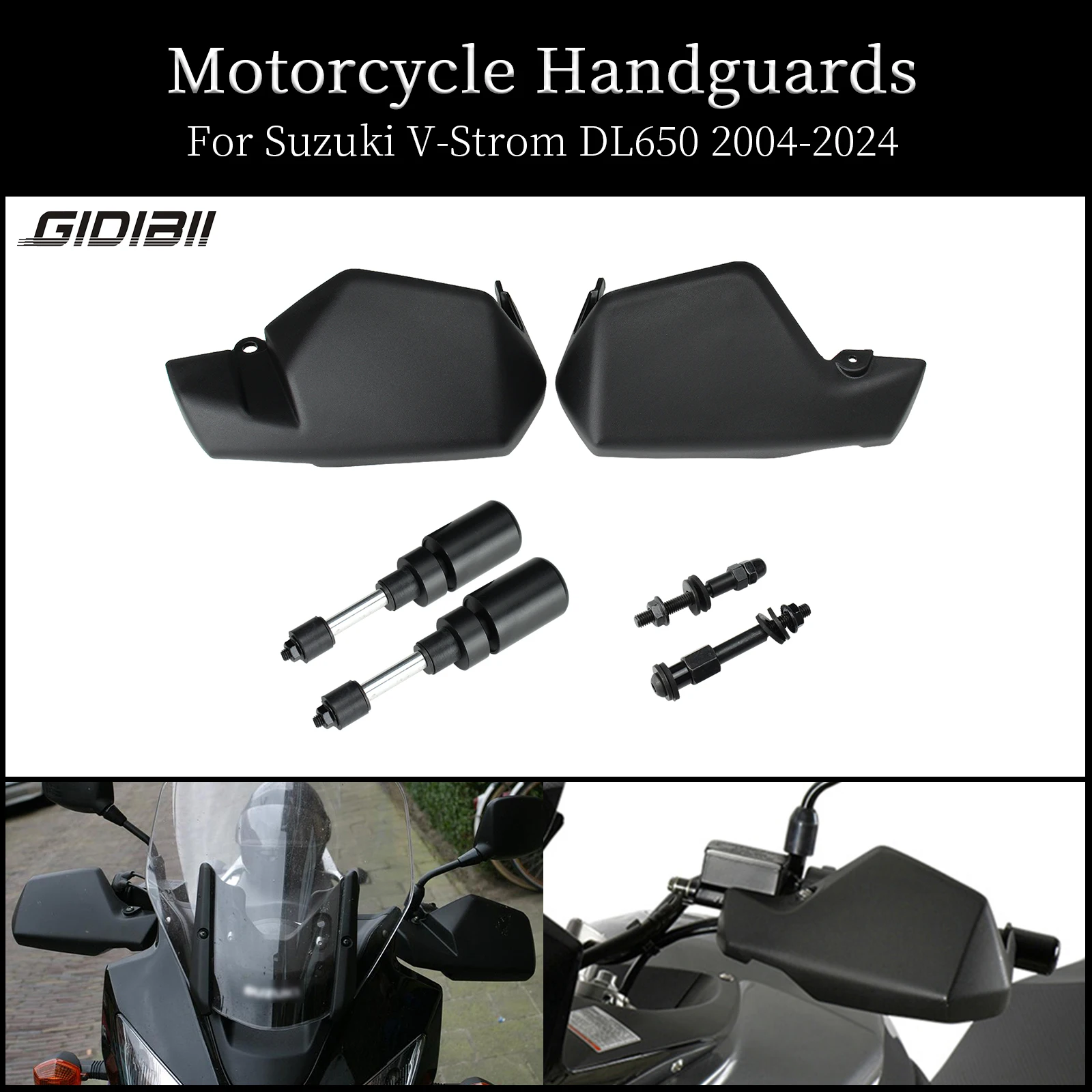 

Motorcycle Handguards For Suzuki V-strom DL650 Handlebar Wind Protector Cover 2004-2024 Hand Guard Accessories Protect