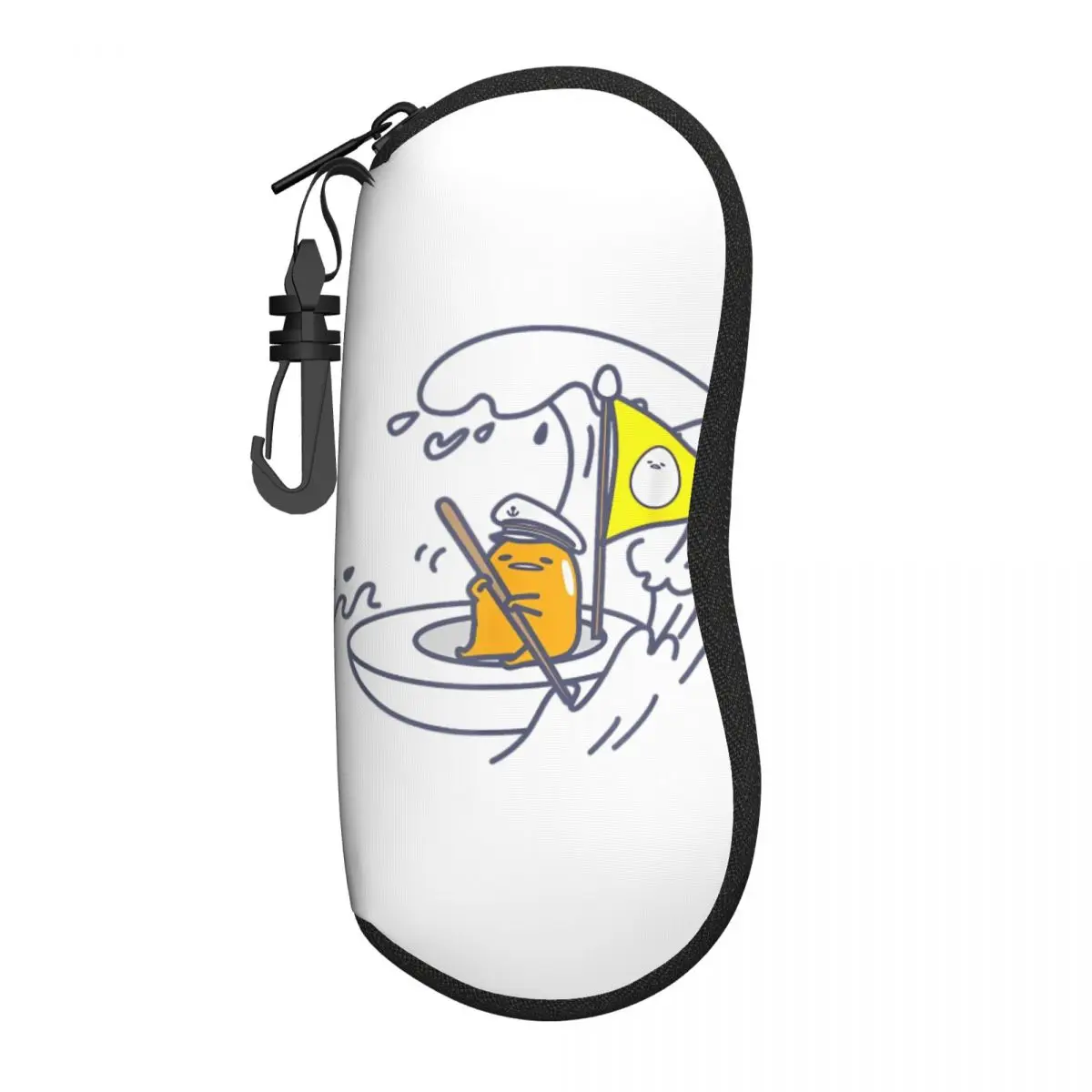 Gudetama The Lazy Egg Sail Away Glasses Case Portable Box Glasses Protector Protector Glasses Box