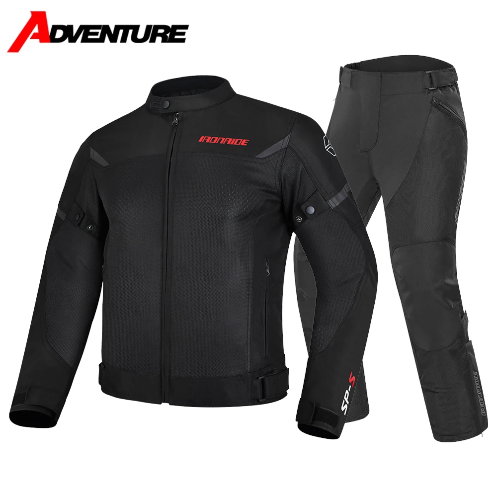 

Motorcycle Riding Jacket Summer Breathable Riding Jacket Riding Pants Anti Fall And Wear-resistant Off-road Riding Jacket