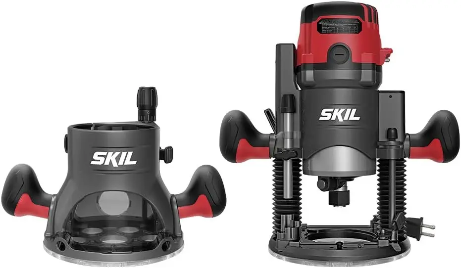 

14 Amp Plunge and Fixed Base Router Combo with Speed Control LCD Display