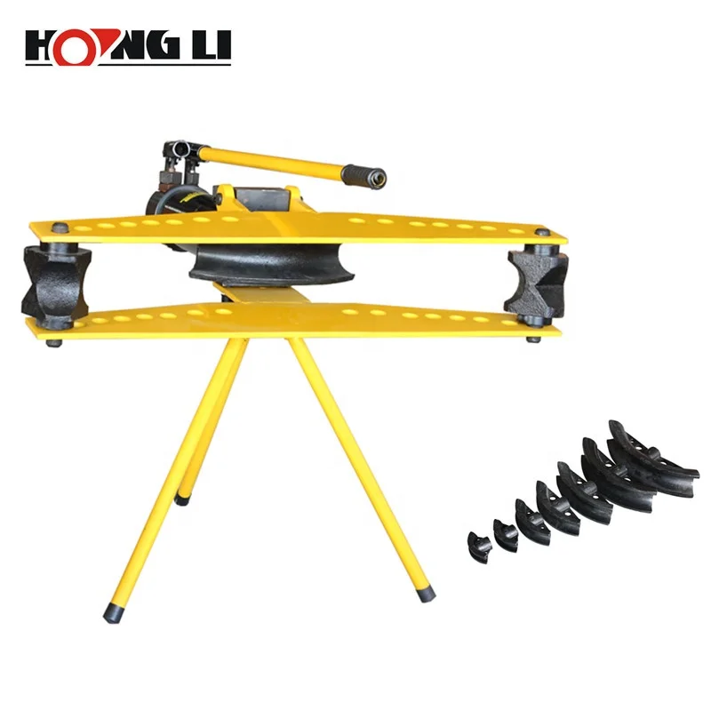 Hongli HHW-3J 3inch Hydraulic Manual Pipe Bending Machine with 1/2