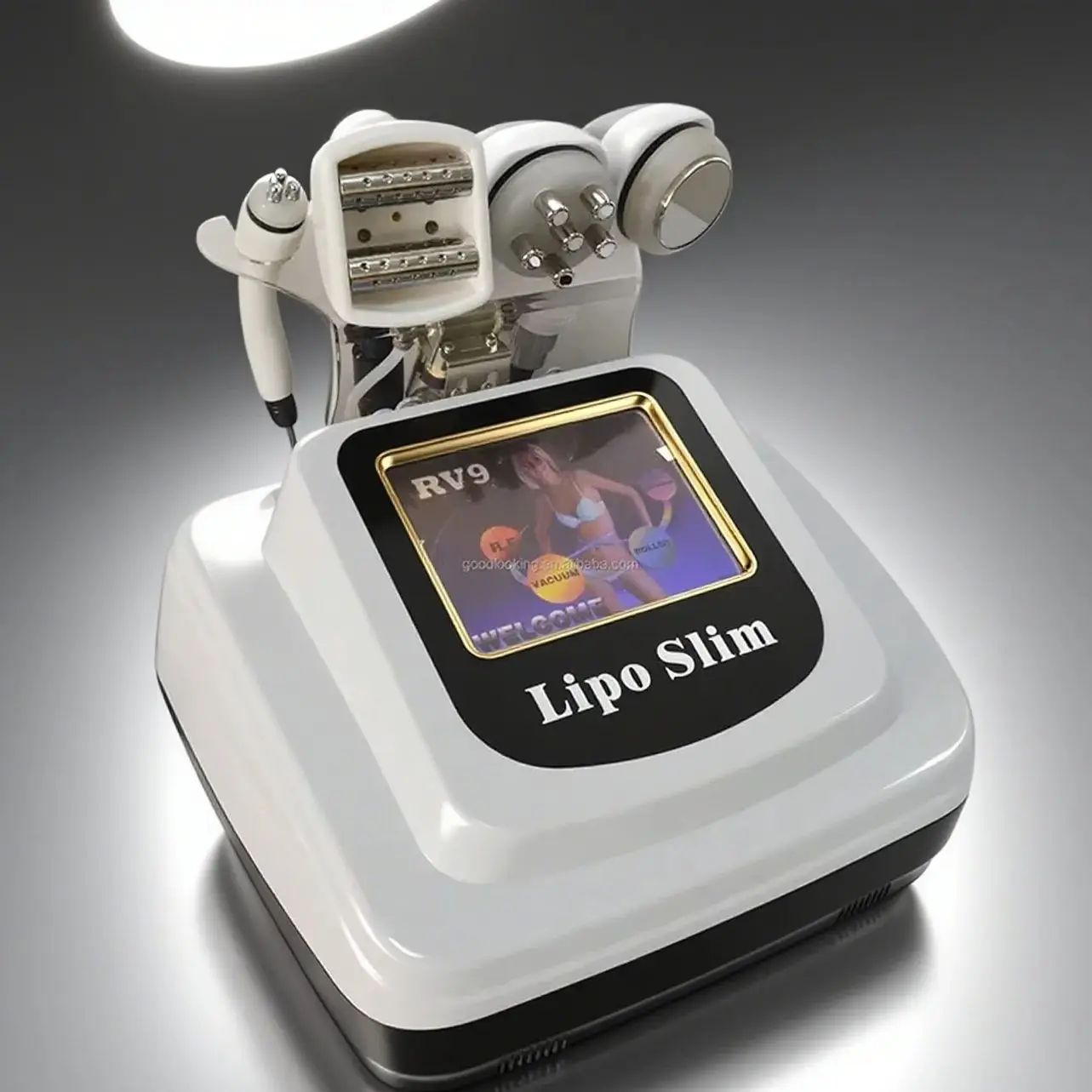 4-in-1 Vacuum Roller & Ultrasonic Cavitation Machine - Professional Fat Reduction, Body Slimming & Skin Tightening Device Fat