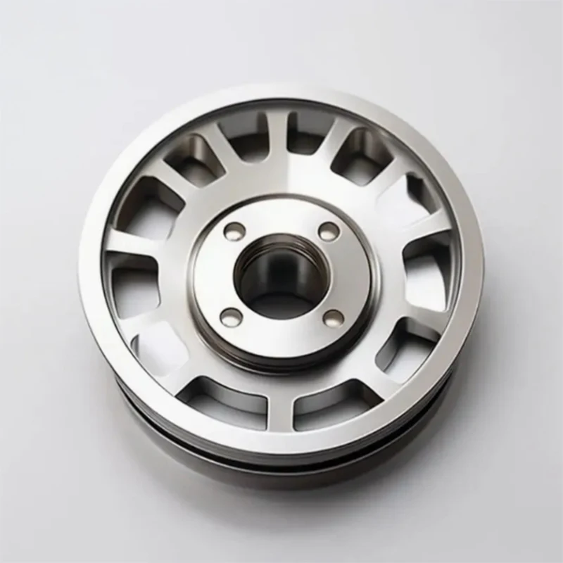 Custom CNC Machined Transmission Pulleys Stainless Steel Aluminium Options for Precision Mechanical Applications