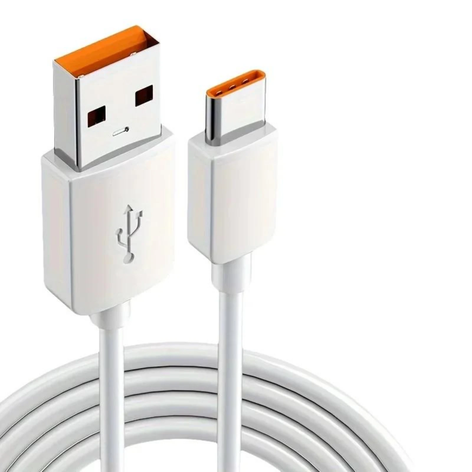 1-6PCS USB Type C 6A 120W Fast Charge Cable USB C Port Universal Micro USB Data Cable for Huawei Xiaomi Samsung Camera