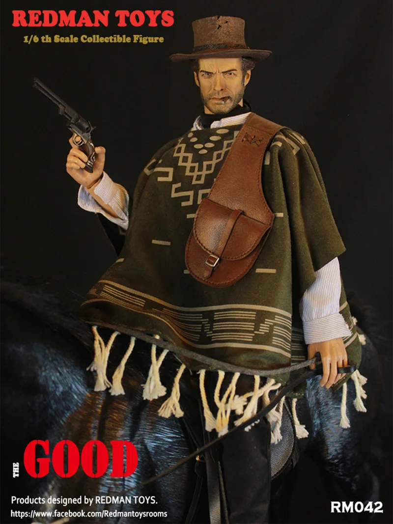 REDMAN TOYS RM042 1/6 The Western Cowboy GOOD Figure Model 12Inch Male Soldier Action Body Doll Full Set Toys for Collection