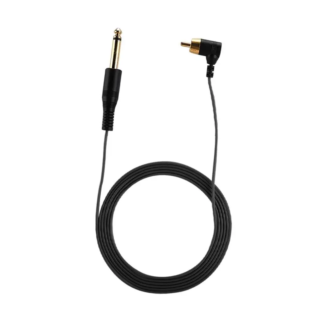 

Right Angle RCA Tattoo Clip Cord Soft Cable for Tattoo Machine Power Supply Accessory Breathable Connector Tattoo Supplies
