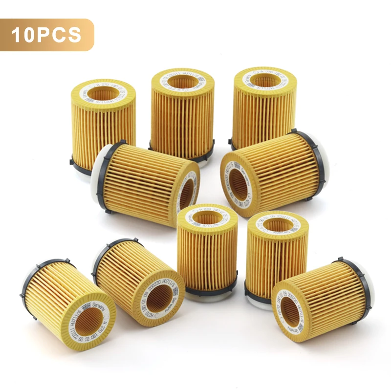 10PCS/Lot A2701800109 Oil Filter For E-CLASS W212 A207 C207 S212 2013-2019/W213 A238 C238 S213 2016-19 Model Car 2701800109