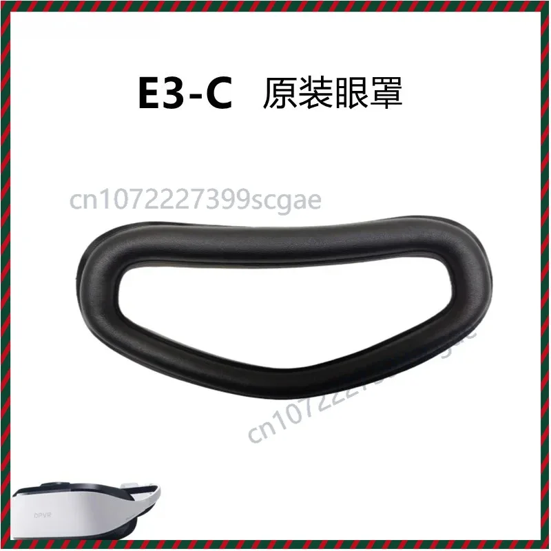 Replacement Eye Mask Cushion for DPVR E3C VR Headset Soft Head Strap & Rear Pad