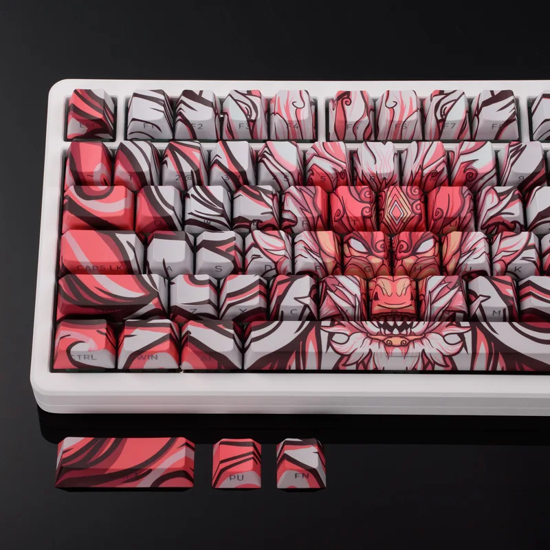 

FenLong Keycap Compatible With Wooting60he Orlov Wolf Spider Mechanical Wireless Keyboard Computer Office Equipment Accessories