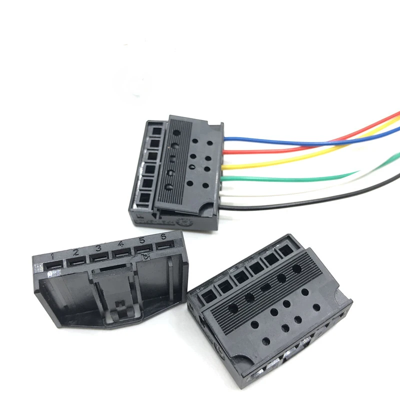 New car taillight plug 6 holes 6 level/new original import/wiring harness connector/car connector /6p