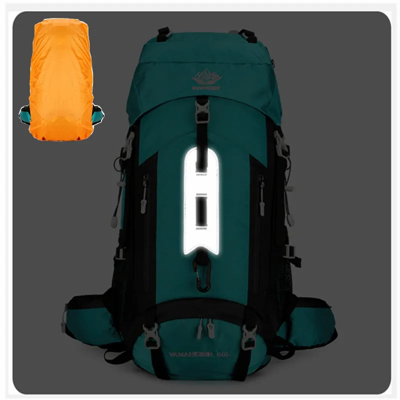 

Men's Backpack For Women Camping Shoulder Sport Pouch Hiking Supplies Outdoor Large Trekking Mountaineering Rucksack Travel Bags