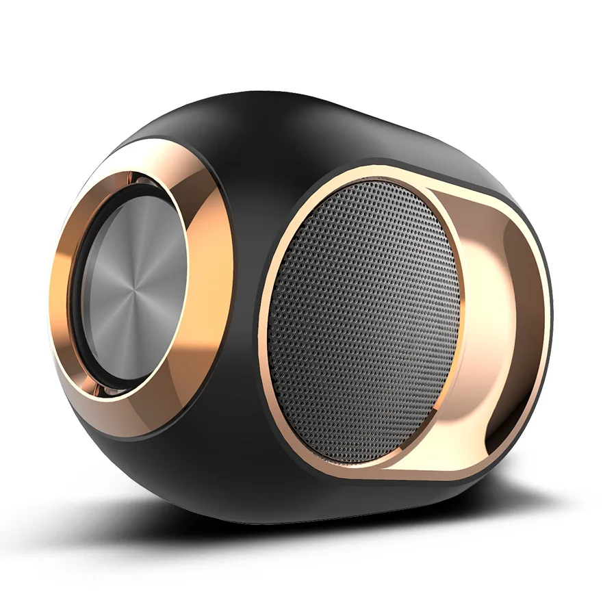 X6 Bluetooth Speaker TWS Portable Bluetooth Wireless Subwoofer Plug-in Card Bluetooth Audio Stereo 3D Bass Music Player