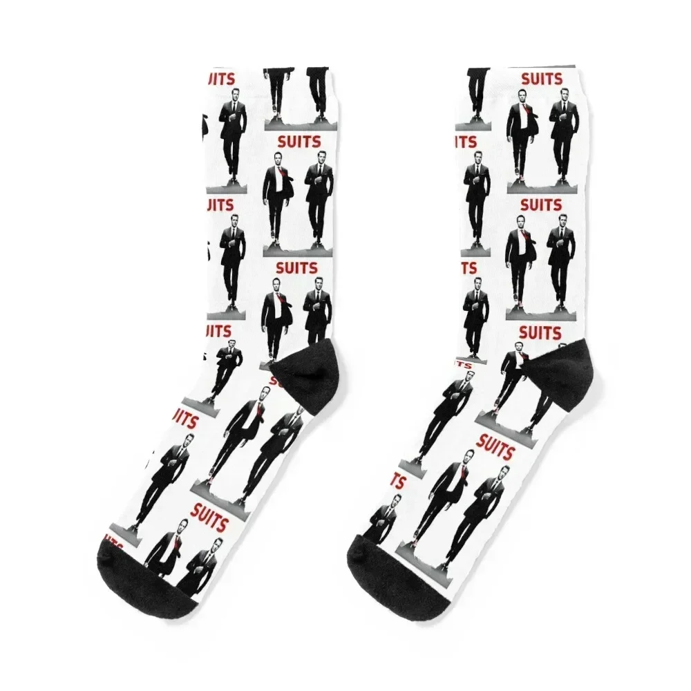 

Suits TV Show Socks Thermal man winter loose new year fashionable Socks Men Women's