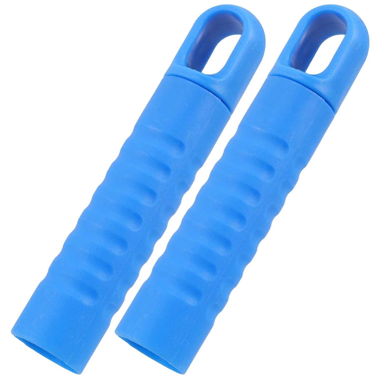 Mop Handle End Caps 2 Pack 25mm Nonslip Plastic Grip Covers with Hanging Holes for Broom Rods