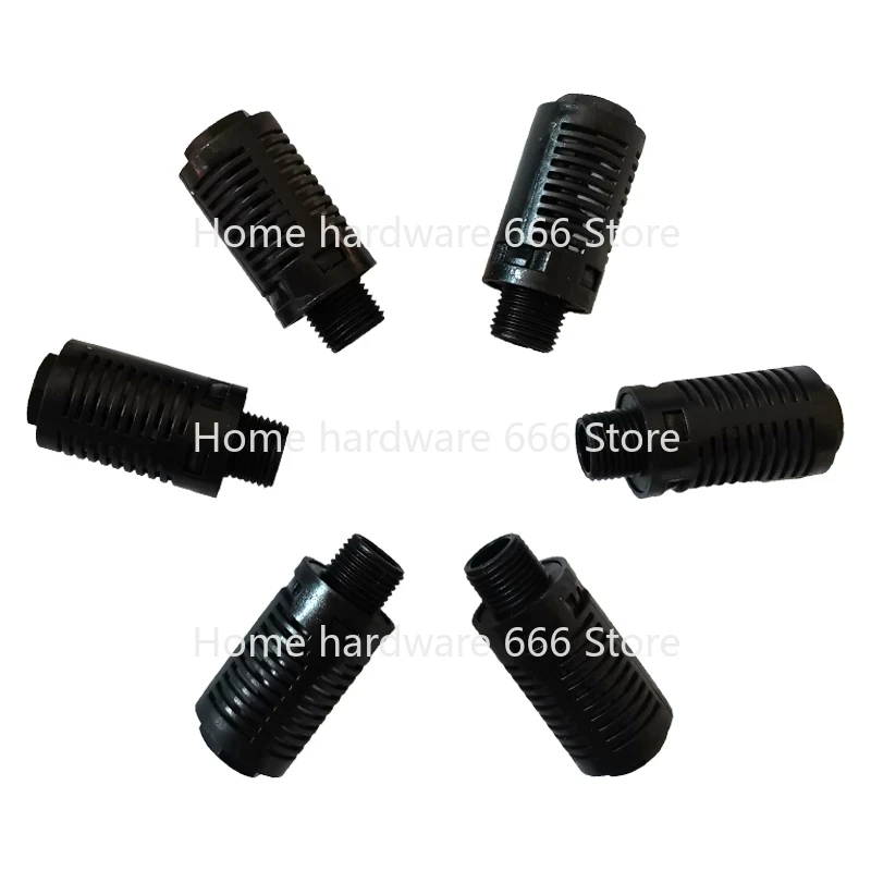 Silenciador de válvula neumática de cinco vías para cambiador de neumáticos de coche, interruptor de pie de pádel, piezas de montaje de silenciador