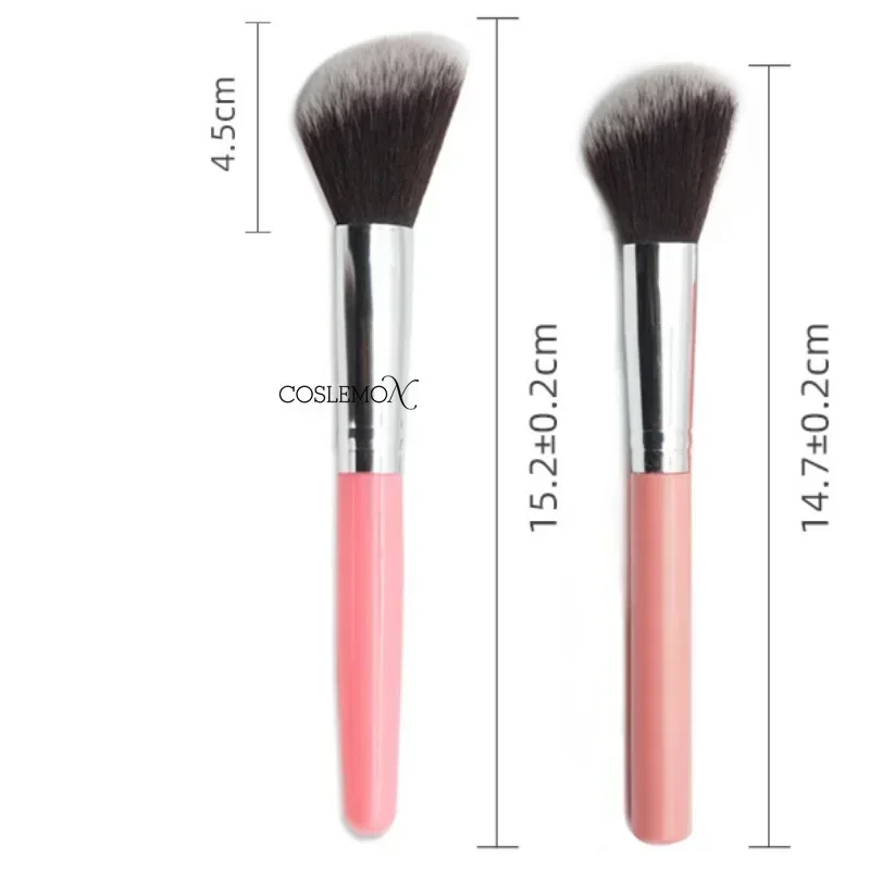 Make Up Brush for Powder Sculpting Application Fiber Hair Professional Blush Brush for Natural Glow Soft Dense Beauty Tools