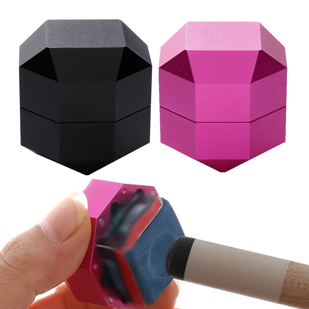 

Футляр для бильярдной мелки, держатель для мела для пула и снукера, коробка для квадратного мела, магнитный держатель из алюминиевого сплава, аксессуары для бильярда