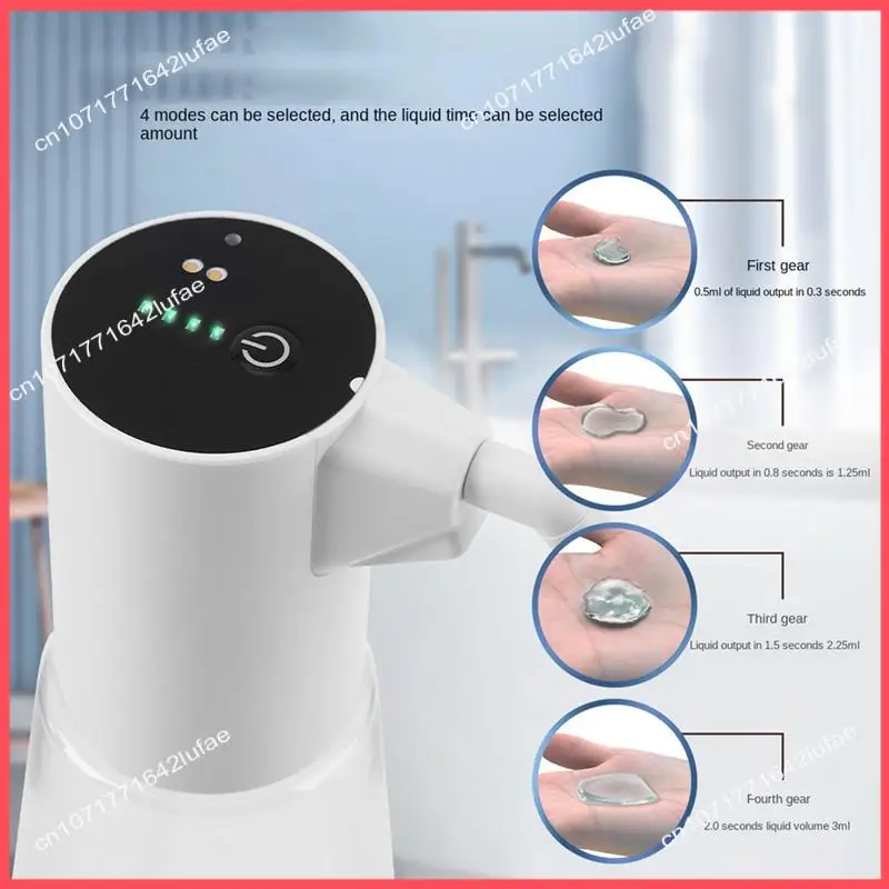 

B52C Contactless Soap Dispenser Rechargeable Electric Liquid Soap Pump Adjustable Gear Waterproof And Leakproof Design