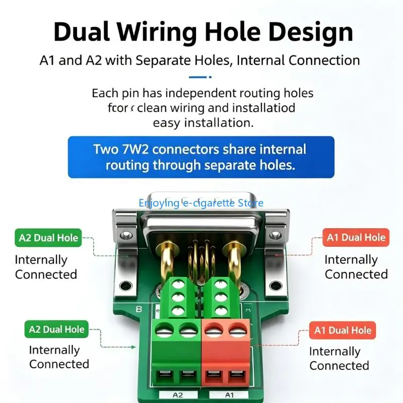 Solderless Wiring Coupler 25A with Internal Cable Clamp and Ribbed Entry Y4QF