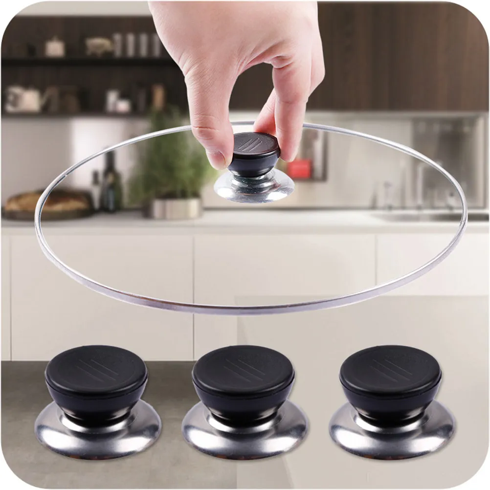 24Pcs Pot Lid Knob Replacement High Temp Resistant Insulating Non-Slip Cookware Lid Handle for Saucepan Kettle Pot Pan Cover
