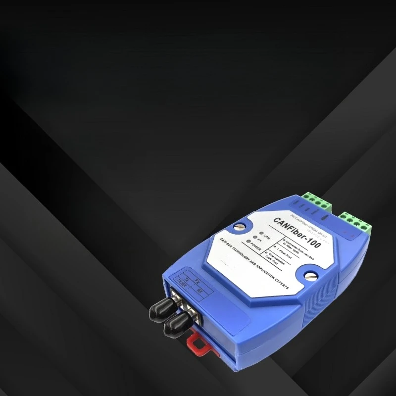 CAN bus to fiber converter optical transceiver long distance repeater CAN BUS fiber