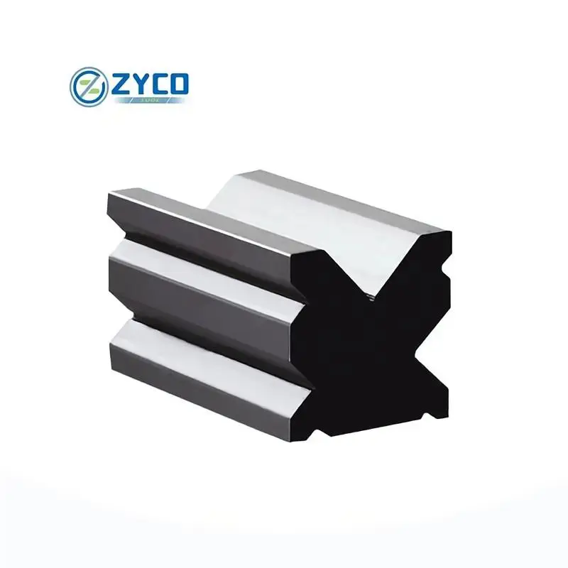 

Customized Hydraulic Press Brake Tooling Steel Bending Matrix Dies For Bending Metal Sheet