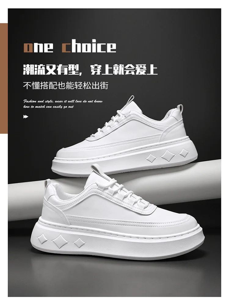 Lässige Sneaker 2026: Vielseitige Low-Top Herren-Sneaker, Bequeme und Trendige Outdoor-Laufschuhe mit Dicker Sohle – Detail 7