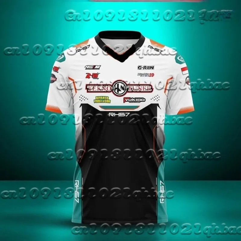 

MOTO's new summer 3D mesh breathable printed men's and women's sports jerseys for 2025