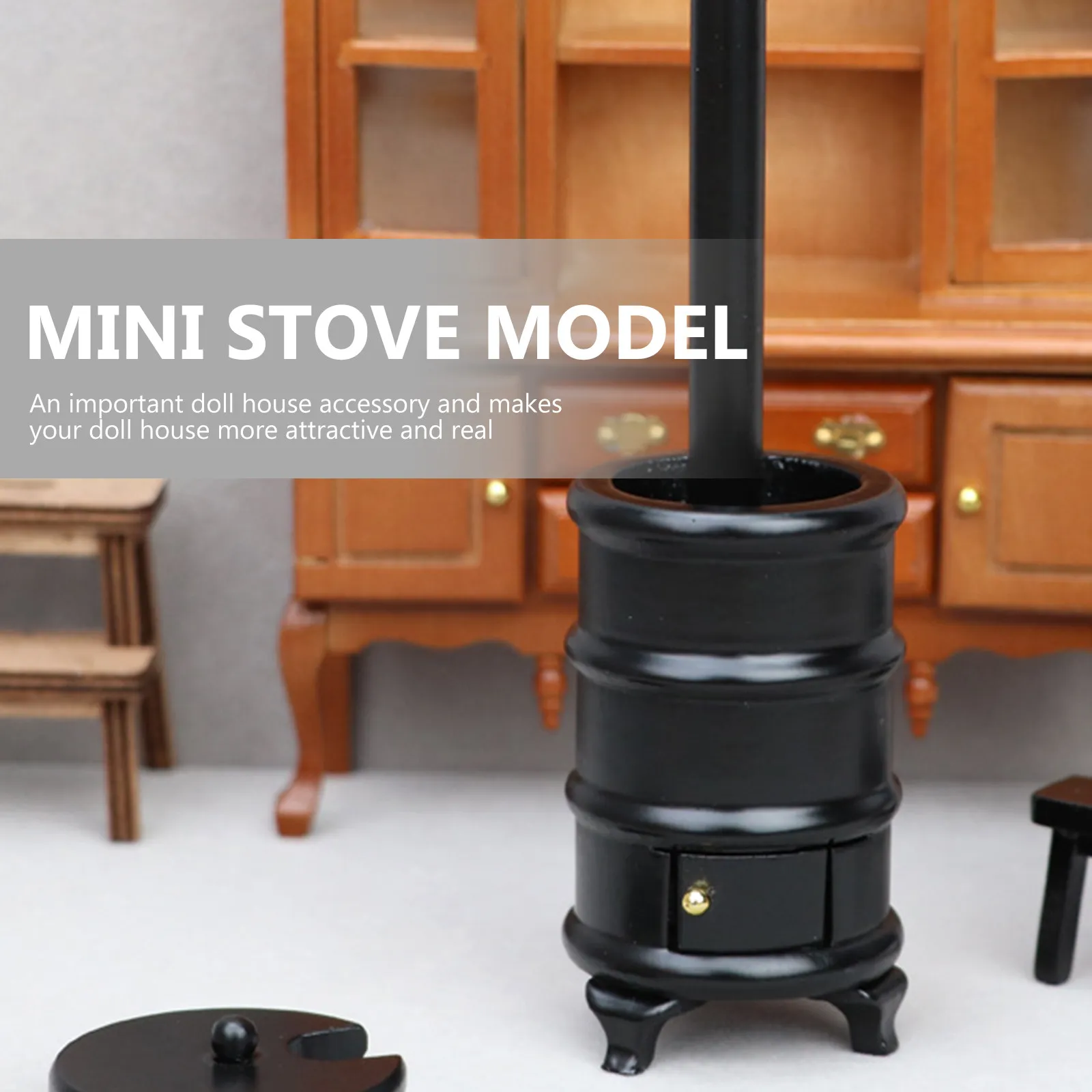 

House -house Small Dollhouse Kitchen Series Model Stove Doollhouse Miniatures