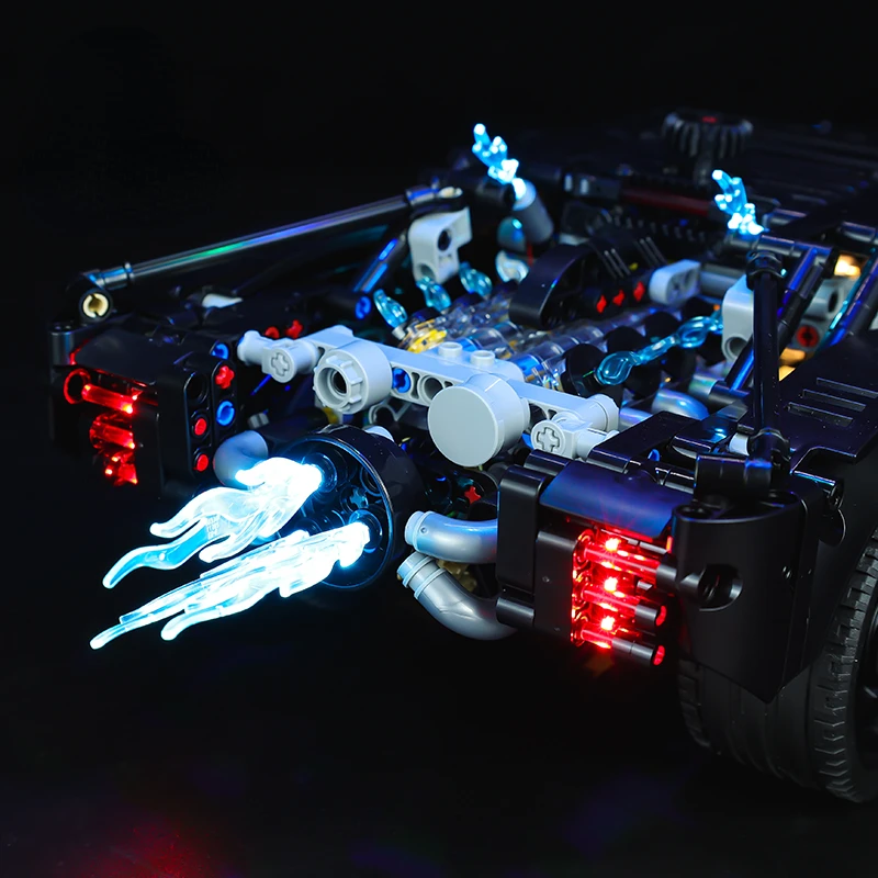 No Model LED Light Kit for THE BATMOBILE 42127